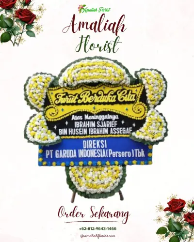 Papan Bunga Duka di Tohpati